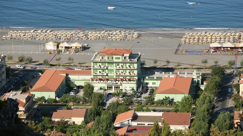 Hotel Germania Praia a Mare Eksteriør billede